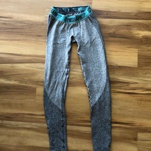 Grey gymshark flex leggings